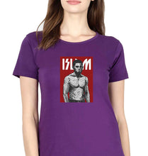 Load image into Gallery viewer, Islam Makhachev T-Shirt for Women-Purple-Ektarfa.online
