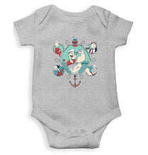 Load image into Gallery viewer, Popeye Kids Romper For Baby Boy/Girl-0-5 Months(18 Inches)-Grey-Ektarfa.online
