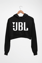Load image into Gallery viewer, JBL Crop HOODIE FOR WOMEN-Black-Ektarfa.online
