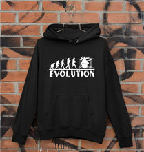 Load image into Gallery viewer, Drummer Evolution Unisex Hoodie for Men/Women-Black-Ektarfa.online
