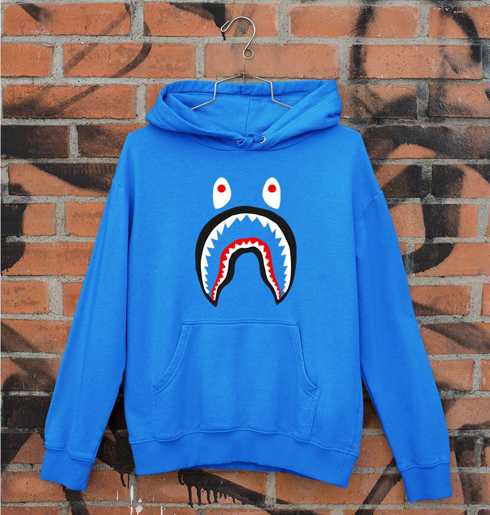 Bape Shark Unisex Hoodie for Men/Women-Royal Blue-Ektarfa.online