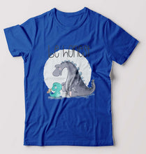 Load image into Gallery viewer, Dinosaur T-Shirt for Men-Royal Blue-Ektarfa.online
