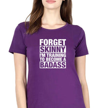 Load image into Gallery viewer, Gym T-Shirt for Women-Purple-Ektarfa.online
