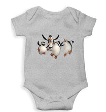 Load image into Gallery viewer, Penguins of Madagascar Kids Romper For Baby Boy/Girl-Grey-Ektarfa.online
