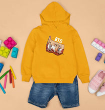 Load image into Gallery viewer, BTS Kpop Kids Hoodie for Boy/Girl-Mustard Yellow-Ektarfa.online
