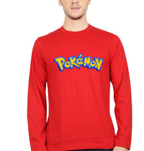 Load image into Gallery viewer, Pokémon Full Sleeves T-Shirt for Men-Red-Ektarfa.online
