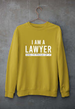 Load image into Gallery viewer, Lawyer Unisex Sweatshirt for Men/Women-Mustard Yellow-Ektarfa.online
