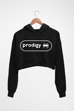 Load image into Gallery viewer, Prodigy Crop HOODIE FOR WOMEN-Black-Ektarfa.online
