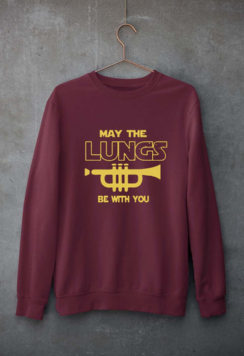Trumpet Unisex Sweatshirt for Men/Women-Maroon-Ektarfa.online