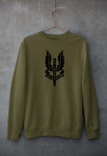 Load image into Gallery viewer, Who Dares Wins Balidaan Army Unisex Sweatshirt for Men/Women-S(40 Inches)-Olive Green-Ektarfa.online
