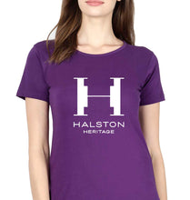 Load image into Gallery viewer, Halston T-Shirt for Women-Purple-Ektarfa.online
