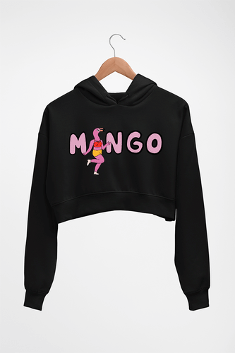 Mingo Crop HOODIE FOR WOMEN-Black-Ektarfa.online