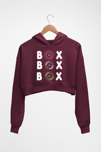 Load image into Gallery viewer, Formula 1(F1) Crop HOODIE FOR WOMEN-Maroon-Ektarfa.online
