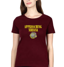 Load image into Gallery viewer, Nirvana T-Shirt for Women-Maroon-Ektarfa.online
