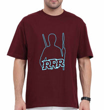 Load image into Gallery viewer, RRR Oversized T-Shirt for Men-Maroon-Ektarfa.online
