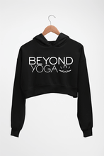 Load image into Gallery viewer, Beyond Yoga Crop HOODIE FOR WOMEN-Black-Ektarfa.online
