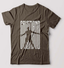 Load image into Gallery viewer, Cristiano Ronaldo CR7 T-Shirt for Men-Olive Green-Ektarfa.online

