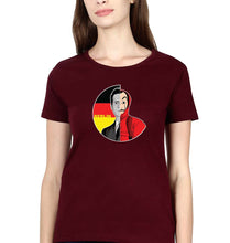 Load image into Gallery viewer, Money Heist Berlin T-Shirt for Women-Maroon-Ektarfa.online
