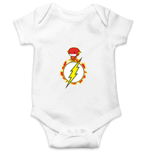 Load image into Gallery viewer, Flash Kids Romper Kids Romper For Baby Boy/Girl-0-5 Months(18 Inches)-White-Ektarfa.online
