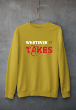 Load image into Gallery viewer, Avengers Whatever it Takes Unisex Sweatshirt for Men/Women-Mustard Yellow-Ektarfa.online
