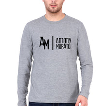 Load image into Gallery viewer, Antony Morato Full Sleeves T-Shirt for Men-Grey Melange-Ektarfa.online

