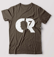 Load image into Gallery viewer, Cristiano Ronaldo CR7 T-Shirt for Men-Olive Green-Ektarfa.online
