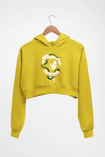 Load image into Gallery viewer, Loki Crop HOODIE FOR WOMEN-Mustard Yellow-Ektarfa.online
