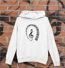 Load image into Gallery viewer, Piano Unisex Hoodie for Men/Women-White-Ektarfa.online

