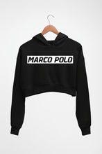 Load image into Gallery viewer, Marco Polo Crop HOODIE FOR WOMEN-Black-Ektarfa.online
