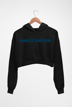 Load image into Gallery viewer, SKECHERS Crop HOODIE FOR WOMEN-Black-Ektarfa.online
