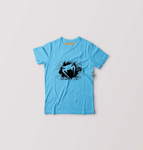 UFC Venum Kids T-Shirt for Boy/Girl-Light Blue-Ektarfa.online