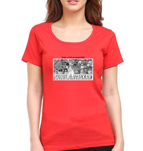 Load image into Gallery viewer, Sunil Gavaskar T-Shirt for Women-Red-Ektarfa.online
