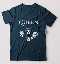 Load image into Gallery viewer, Queen Rock Band T-Shirt for Men-Petrol Blue-Ektarfa.online
