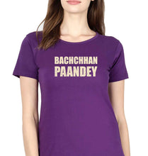 Load image into Gallery viewer, Bachchan Pandey T-Shirt for Women-Purple-Ektarfa.online
