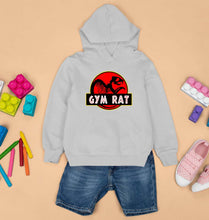 Load image into Gallery viewer, Gym Rat Kids Hoodie for Boy/Girl-Grey-Ektarfa.online
