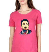 Load image into Gallery viewer, Elon Musk T-Shirt for Women-Pink-Ektarfa.online

