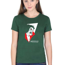 Load image into Gallery viewer, Morbious T-Shirt for Women-Dark Green-Ektarfa.online
