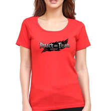 Load image into Gallery viewer, Attack on Titan T-Shirt for Women-Red-Ektarfa.online

