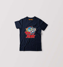 Load image into Gallery viewer, Tom &amp; Jerry Kids T-Shirt for Boy/Girl-Navy Blue-Ektarfa.online
