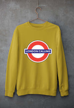Load image into Gallery viewer, London Calling Unisex Sweatshirt for Men/Women-Mustard Yellow-Ektarfa.online
