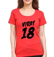 Load image into Gallery viewer, Virat Kohli T-Shirt for Women-Red-Ektarfa.online
