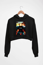 Load image into Gallery viewer, 2001 A Space Odyssey Crop HOODIE FOR WOMEN-Black-Ektarfa.online
