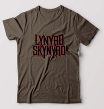 Load image into Gallery viewer, Lynyrd Skynyrd T-Shirt for Men-Olive Green-Ektarfa.online
