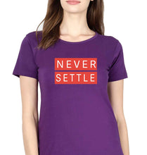 Load image into Gallery viewer, OnePlus T-Shirt for Women-Purple-Ektarfa.online
