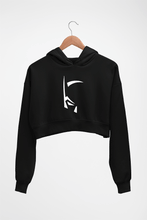 Load image into Gallery viewer, Batman Crop HOODIE FOR WOMEN-Black-Ektarfa.online
