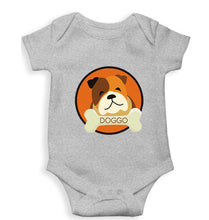 Load image into Gallery viewer, Dog Kids Romper For Baby Boy/Girl-0-5 Months(18 Inches)-Grey-Ektarfa.online
