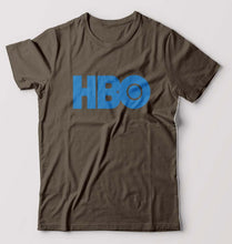 Load image into Gallery viewer, HBO T-Shirt for Men-Olive Green-Ektarfa.online
