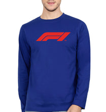 Load image into Gallery viewer, Formula 1(F1) Full Sleeves T-Shirt for Men-Royal Blue-Ektarfa.online
