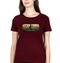 Load image into Gallery viewer, Dhyan Chand T-Shirt for Women-Maroon-Ektarfa.online
