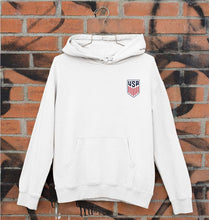 Load image into Gallery viewer, USA Football Unisex Hoodie for Men/Women-White-Ektarfa.online
